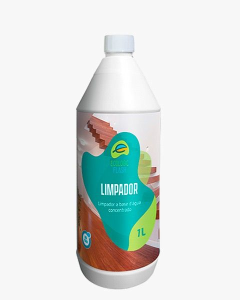 EcologicFlash - Limpador Concentrado Para Piso De Madeira - 1L