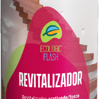 EcologicFlash - Renovador De Piso De Madeira Acetinado / Fosco 1L