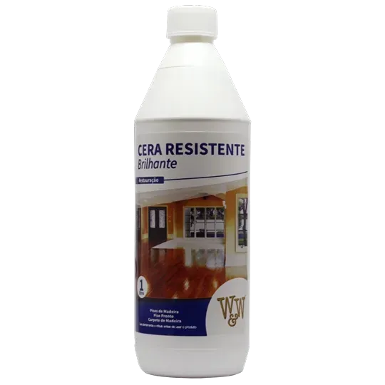 W&W - Cera Resistente Brilhante - 1lt
